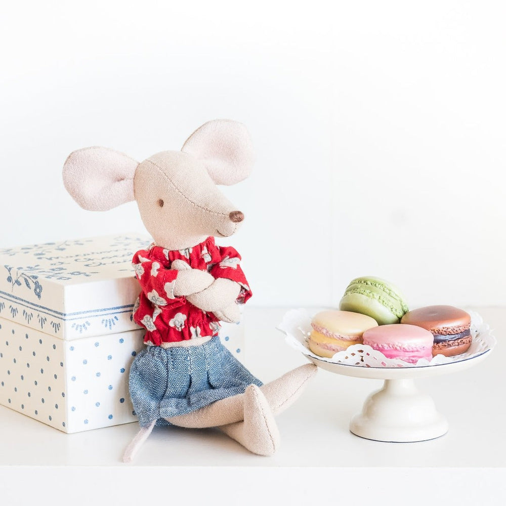 Macarons para ratoncitos - et chocolat chaud