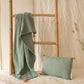 Manta de muselina doble Treasure - Toffee sweet dots / Eden Green