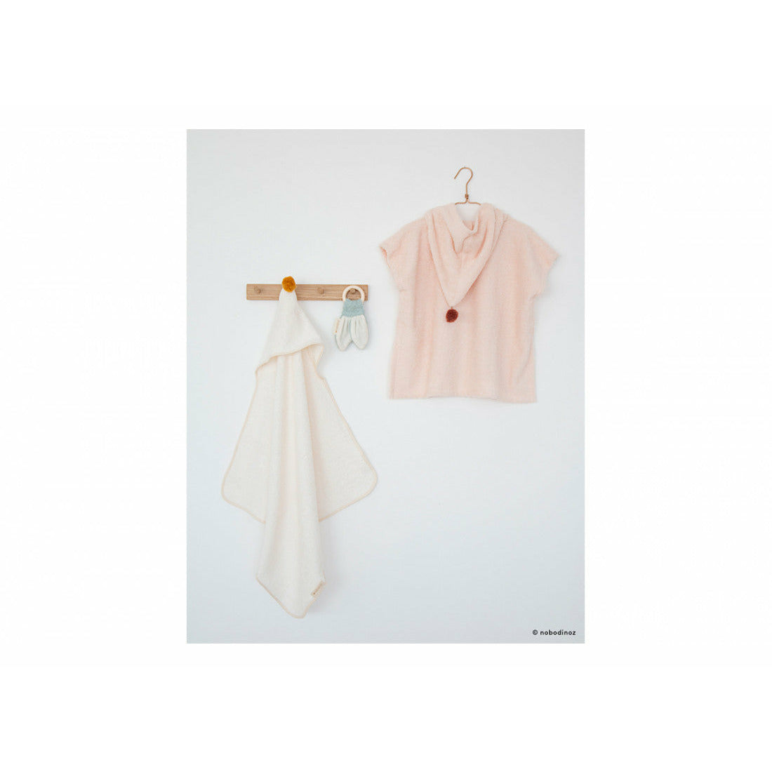 Toalla con capucha So Cute - Natural