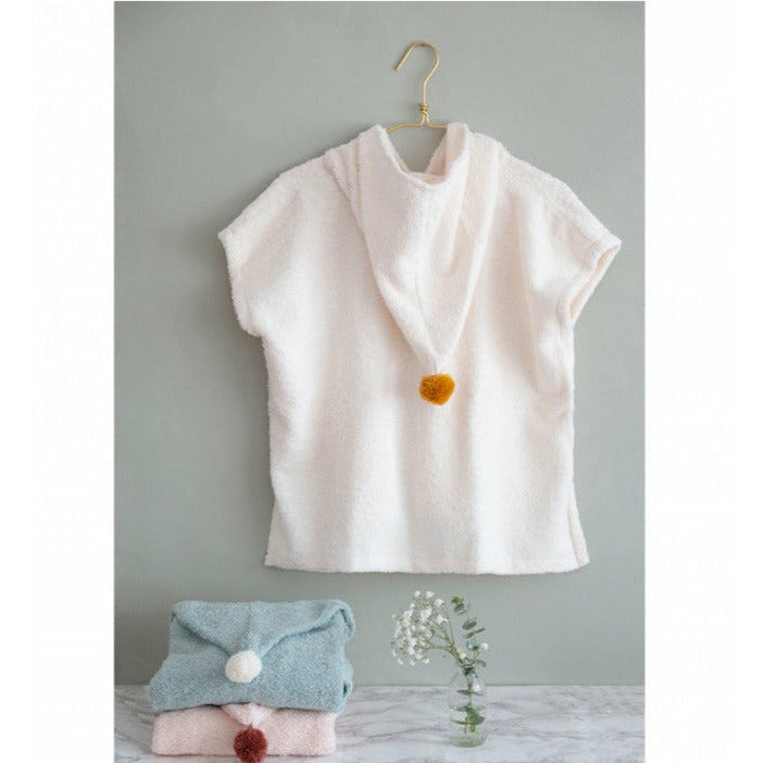 Toalla poncho So Cute - Natural