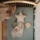 Sabana Muselina Fitted - Roman Green