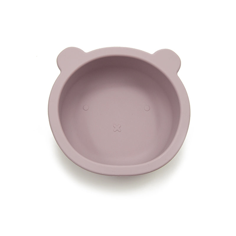 Bowl Silicona Bear - Dusty Lilac