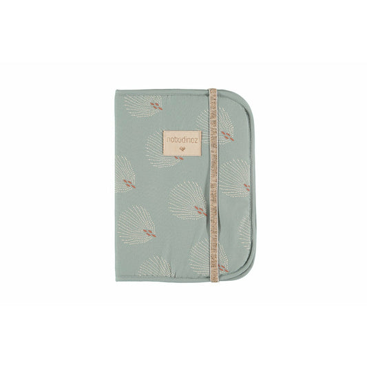Funda acolchada Porta documentos  - White Gatsby / Antique Green