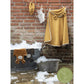Set 3 Guantes De Baño Washcloth - Bear Olive Mix